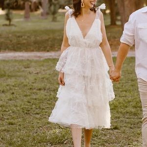 Rosalie Snow Tulle Dress
